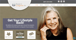 Desktop Screenshot of hornellchiropractor.com